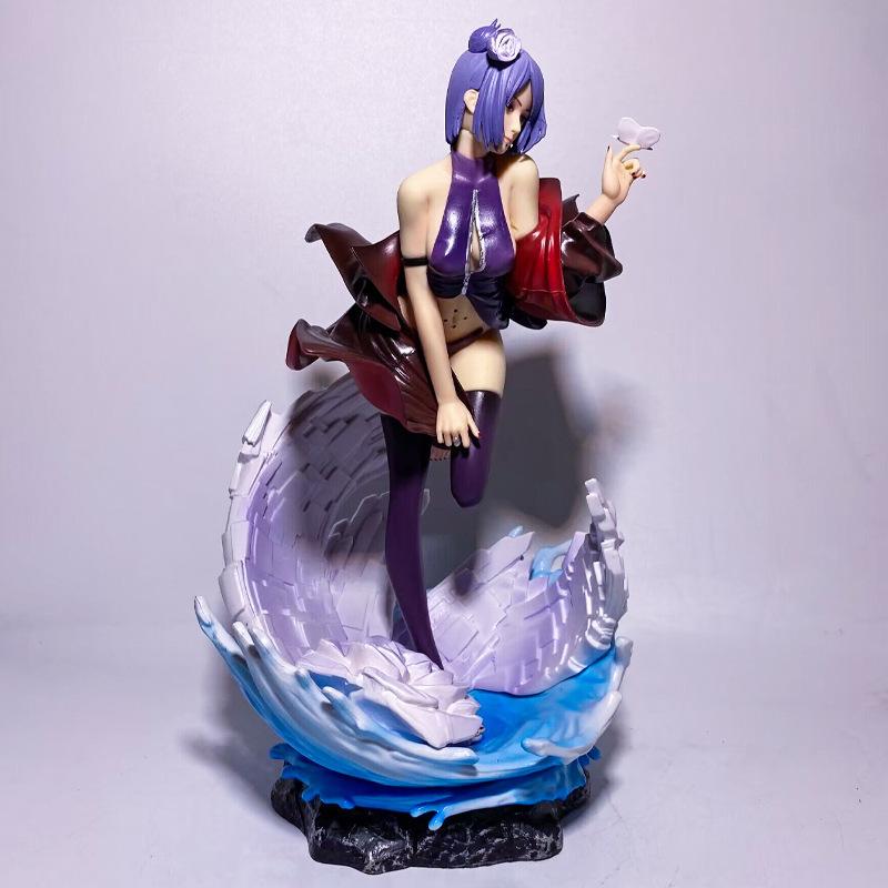 Naruto Shippuden Série de Organizações YOMI Xiaonan Xiaonan Figura Estátua Modelo Ornamento Menina Anime Periférico