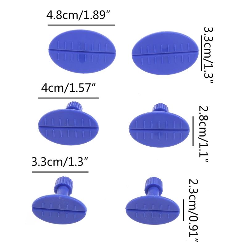 12 Pcs Dent Removal Repair Tool Kit Glue Pulling Tabs Maintenance Sucker Car Body Dent Repair Tools Customized