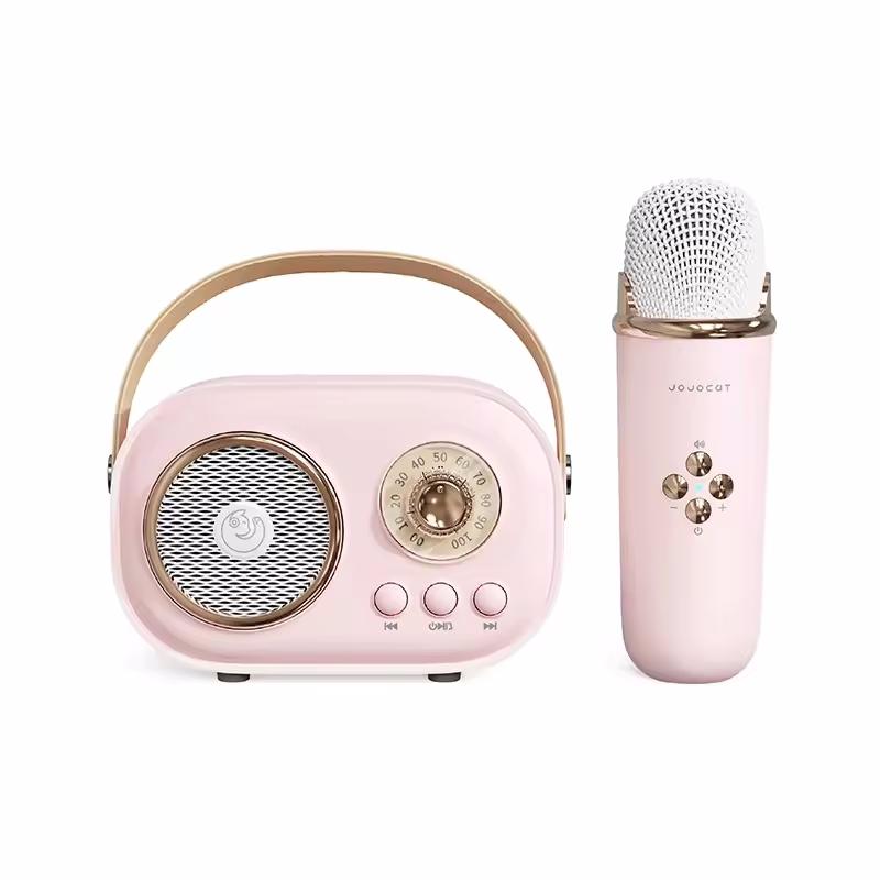 Karaoke Portable Wireless Bluetooth Speaker With Microphone Machine Radio FM Caixa De Som Mini Sound Box Music Small Column Mp3