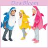 Costume d'Halloween Dessin Animé Requin Bébé Tout-Petits Enfants Tenue Déguisement Cadeaux