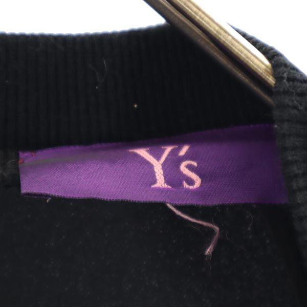 Y's made in Japan Long sleeve Cut Black series Back zip Women Used