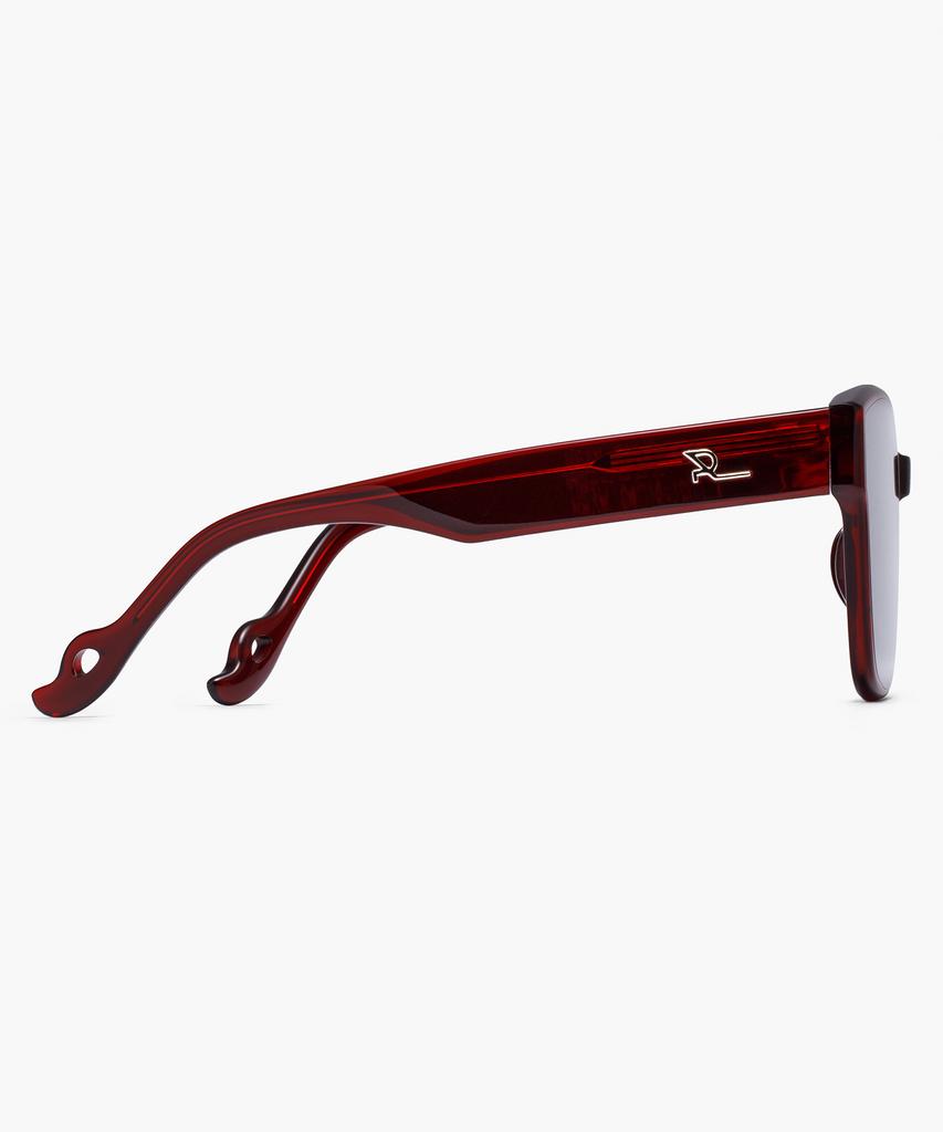 Likkeullou Rc Acetate Heva Sunglasses Red