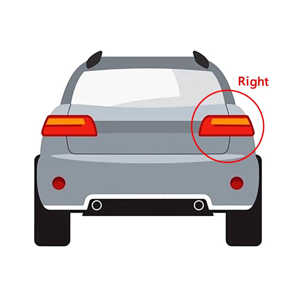 Крышка заднего фонаря Корпус заднего фонаря Стекло для Seat Ibiza 2008 Автомобильный корпус заднего фонаря Прозрачный Замена Оригинального Абажура Колпака лампы 1PCS Right