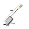 40 Stück/Set Motorkohlebürsten Set Graphit Kupfer Kohlebürsten Für Elektroschlagbohrer Bohrmaschine Winkelschleifer 6x8x14mm