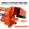Fuel Transfer Pump, 12V DC 20 GPM 1/4 HP, High Flow Cast Iron Gasoline Extractor Pump with Fuel Collection Box Design for Gasoline, Diesel, Kerosene,