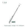 1.5-20LB Telescoping Magnetic Pickup Tool - Multi-Strength Stainless Steel Grabber with Ergonomic Non-Slip Grip, Manual Handheld