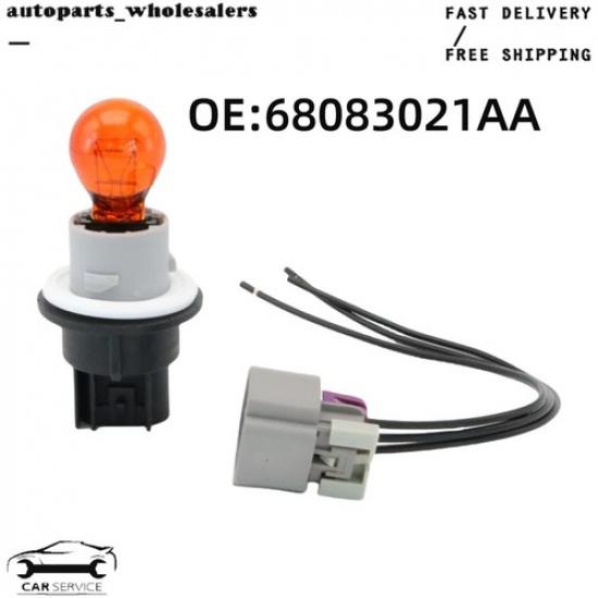 1x Разъем+Лампа+Коннектор для указателя поворота Для 2009 2010 2011 2012 Dodge Ram 1500