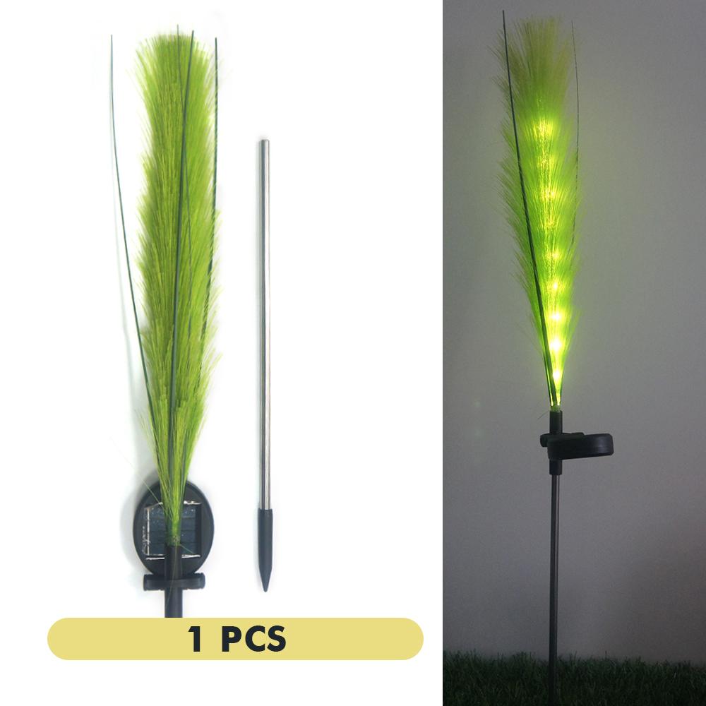 LED Solar Reed Lamp Garden Landscape Light Outdoor Waterproof Lawn Light Yard Christmas Decoration Path Lighting Decoration