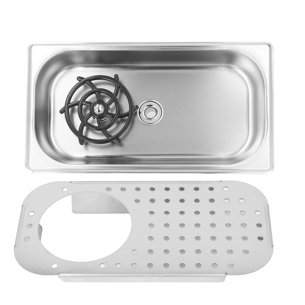 Płukacz do dzbanków Płukanie pod wysokim ciśnieniem Stal nierdzewna Płukacz do szkła barowego Myjka do kubków Płukacz natryskowy dla