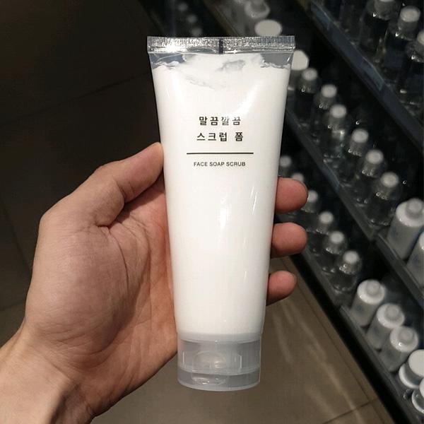 MUJI Scrub Face Cleansing Foam 150ml