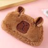 Plush Animal Pencil Case Multipurpose Large Pencil Pouches Light Weight Portable Makeup Storage Bag For School Office