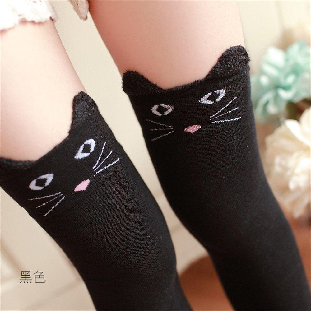 Details about Girls Cute 3D Stripes Cartoon Animals Thigh Stockings Over Knee High Long Socks Details about Girls Cute 3D Stripes Cartoon Animals Thigh Stockings Over Knee High Long Socks