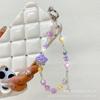 Custom Phone Chain Oil Painting Star Hand-painted Bead Phone Hanging Chain Original Korean Style Key Chain High-end Hanging Rope for Women Wholesale