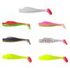 1 pack Silicone T-Tail Swim Lures Soft Worm Soft Lure Silicone Bait Artificial Bait Set  Freshwater