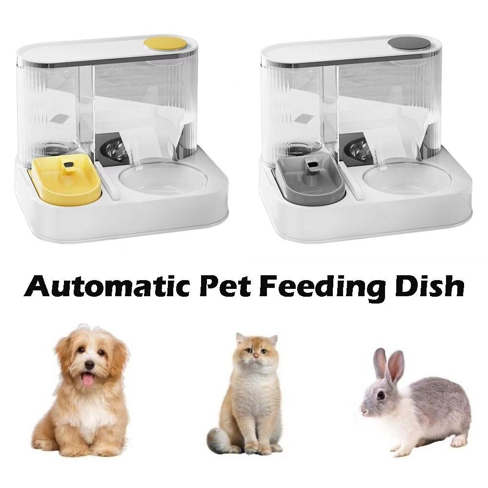 Auto Power Off Automatic Pet Feeding Dish Gravity Design Water Dispenser for Dogs and Cats