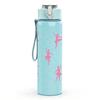 1PC Ballerina Girl Silhouette Pattern Print 750ml Color Plastic Sports Water Bottle Leakproof Flip Straw Lid Suitable for Sports Office Home Use