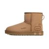 CLASSIC MINI Lemon Joy Sheepskin Thermal Abrasion Resistant Thermal Abrasion Resistant Short Snow Boots Women's 1016222-CHE(Team778-)