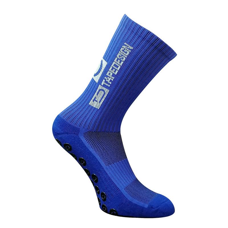 Fashion Sports Breathable Colorful Anti Slip Soccer Athletic Custom Logo Football Grip Socks