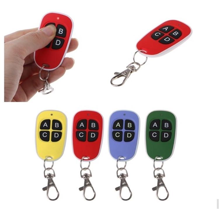 12V 4-Way Wireless Remote Control Switch with 10A Relay & White Duck Egg Remote Control Momentary