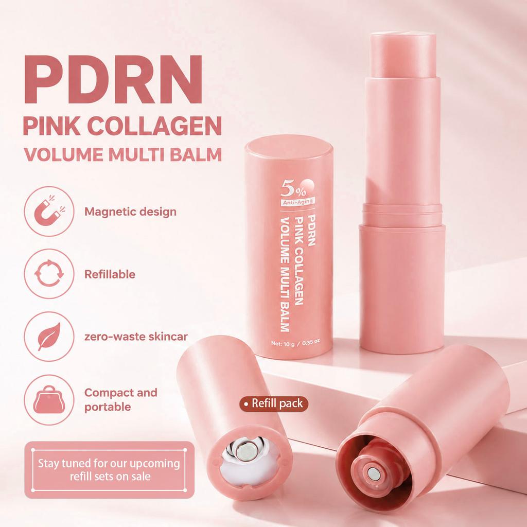 PDRN Kolagenový zpevňující balzám – Víceúčelový hydratační krém, Neutrální balení, 10 g