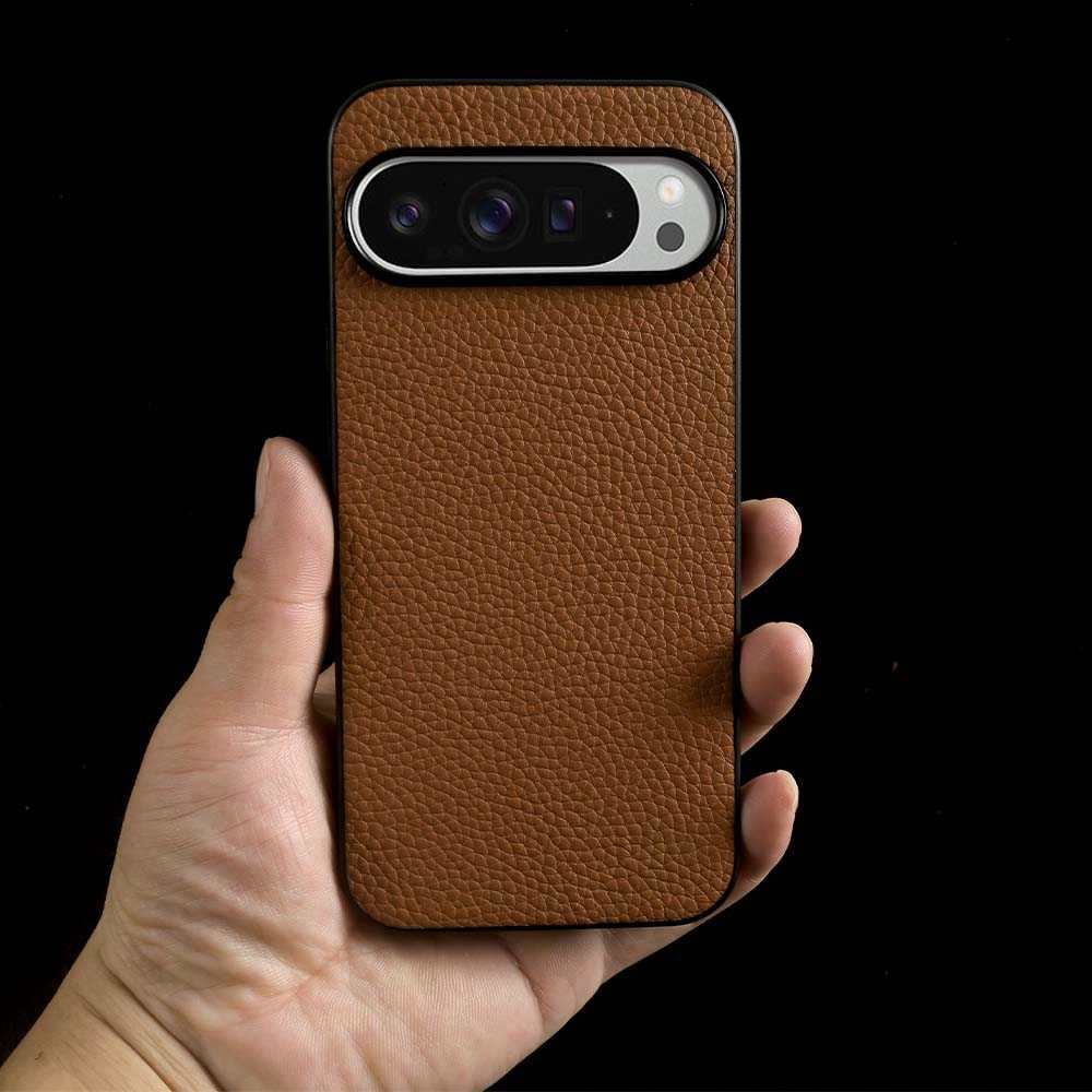 Luxus Pixel 10 Pro Hülle Business Rindsleder Handyhüllen Für Google pixel9pro 7A 8pro Vollschutz Stoßfeste Rückabdeckung