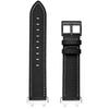 Fiber Leather Watch Band for Huami Amazfit T-Rex 2 Stitching Line Quick Release Replacement Strap