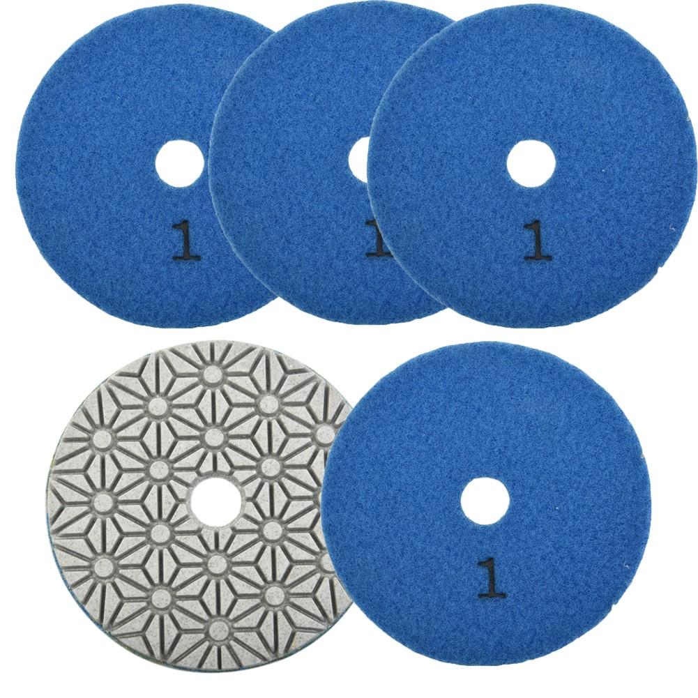 1pc Polishing Pad 4 Inch Car Cement Floor For Granite