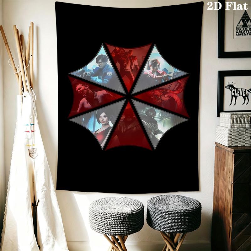 Resident Evil Violation Book I Tapestry Wallmounted Background Cloth Work Of Art Background Cloth Home Decor