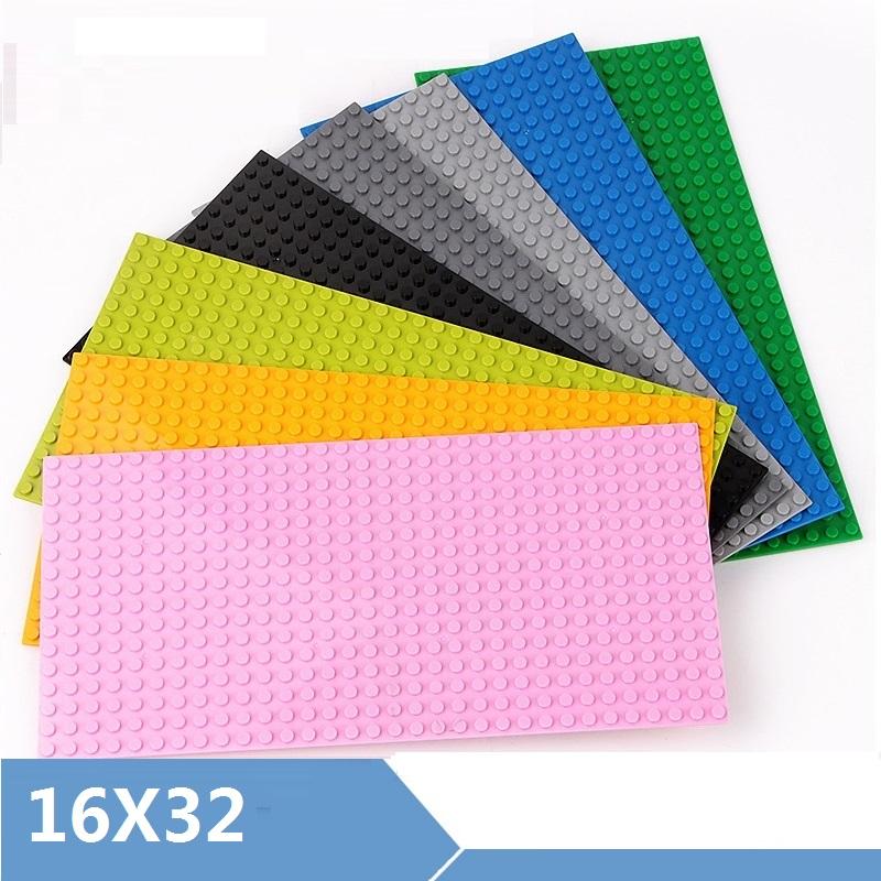 Baustein Grundplatte 32*32 16x32 Noppen Doppelseitige Grundplatte Klassische Bausteine DIY Klassische Baustein Zubehör Spielzeug für Kinder