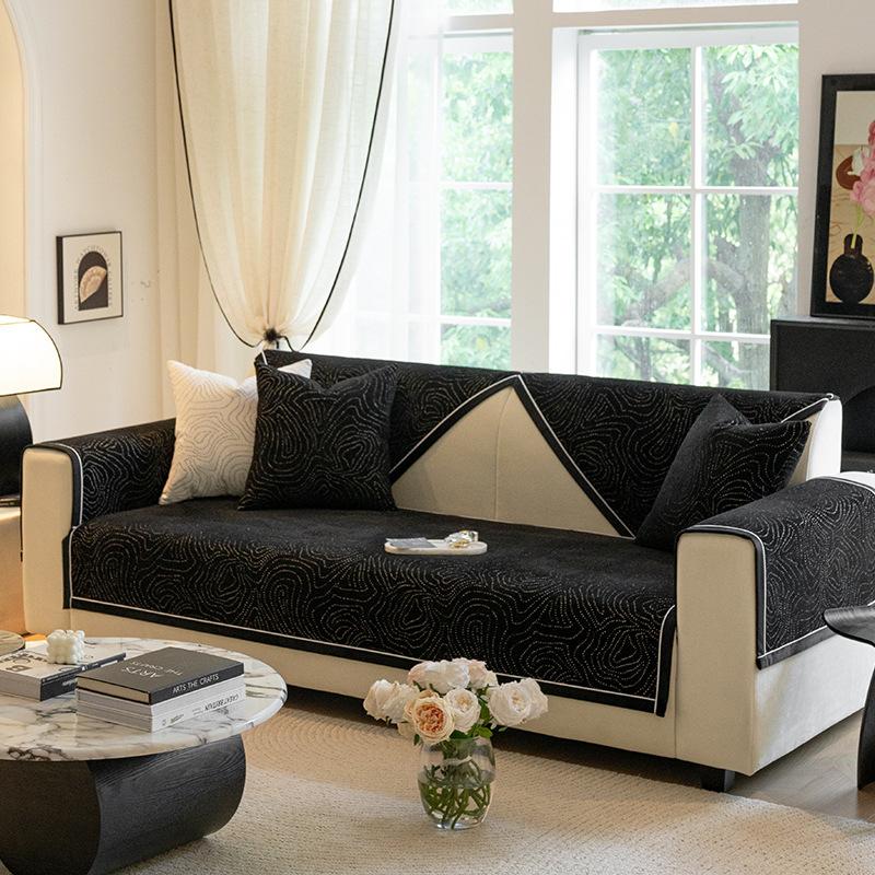 

Новый Современный Простой Чехол для Дивана Ткань Четыре Сезона Универсальный Гостиная Легкая Роскошь Целый Плед для Дивана Подушка для Сиденья Все Включено Чехол для Дивана 70*70cm