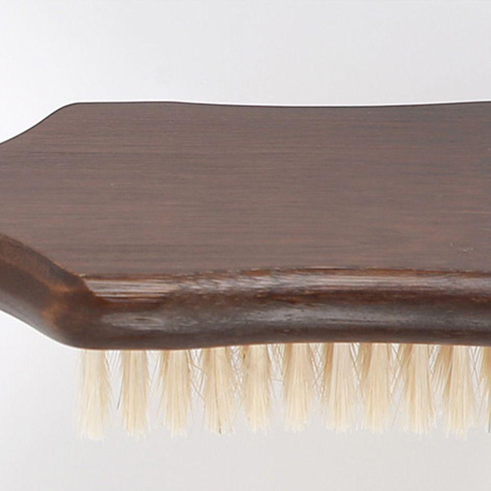 Ergonomic Massage Brush Wood Bath Exfoliating Brush Skin Care Long Handle Brush  Bathroom Tools