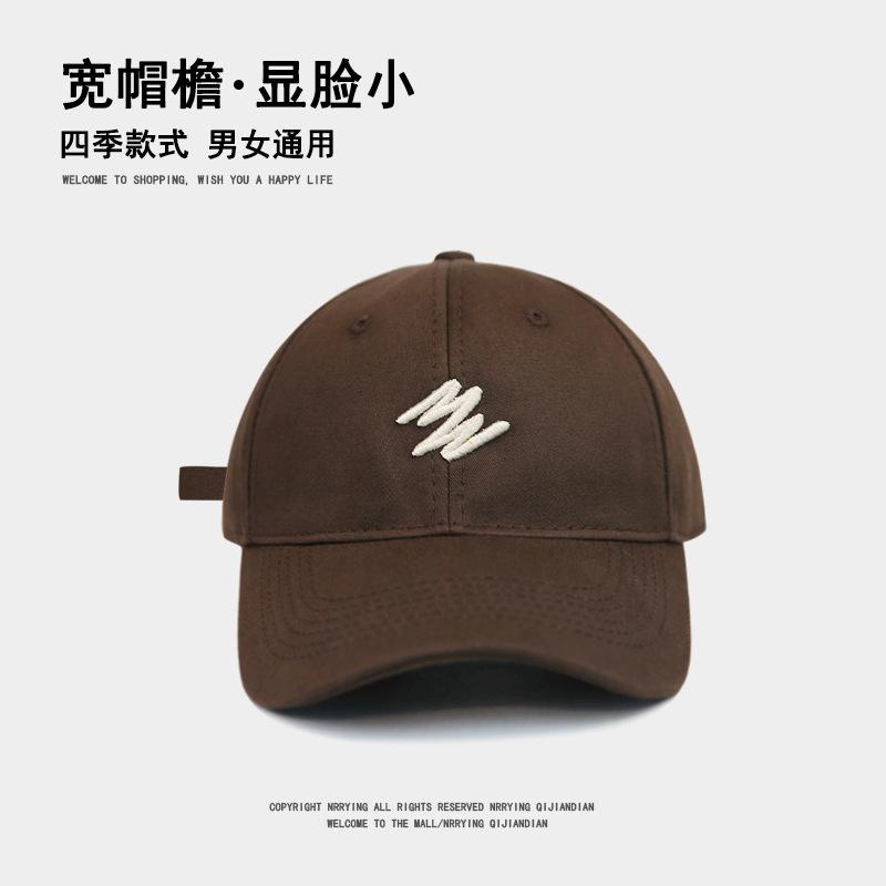 Embroidery Baseball Couple Alphabet Sun Hat Male And Female Sports Student Adjustable Travel Style Casual Cap