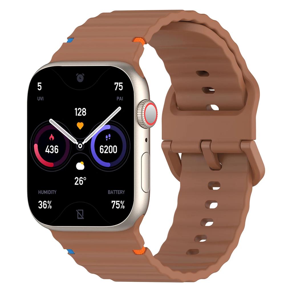 Silikonarmband für Apple Watch Ultra Band 49mm 46mm 45mm 42mm 44mm 40mm 41mm Armband Gürtel iWatch Serie 10 9 8 6 7 5 SE