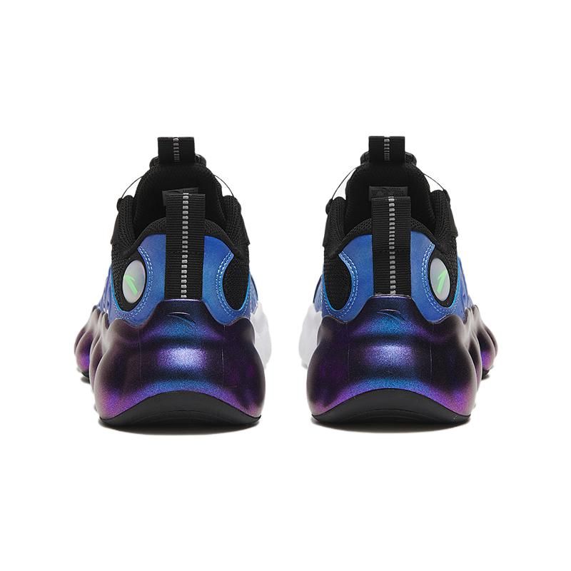 Anta Comfortable Versatile Shock Absorbing Durable Kids Casual Shoes Kids Casual Shoes Black Blue 312318813-4