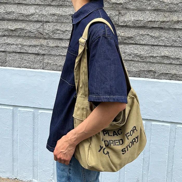 Canvas Mail Bag 2 Colors