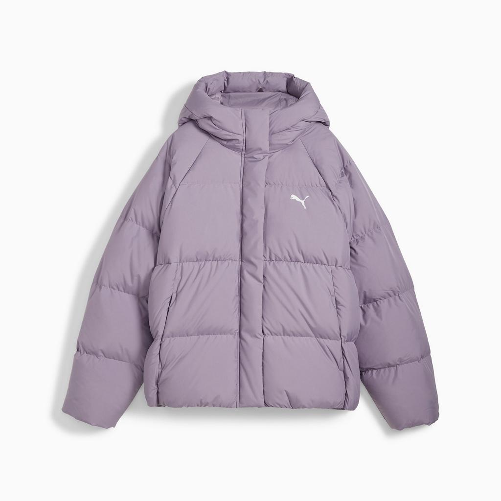 Puma DOWN PUFFER Women's Hooded Jacket Purple 62648730 R M