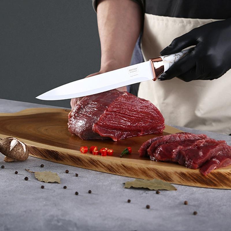 Küchen-Schneidemesser Küchenmesser-Set Allzweck-Schneidemesser Edelstahl-Kochmesser Hackbeil Obstmesser Kochwerkzeuge
