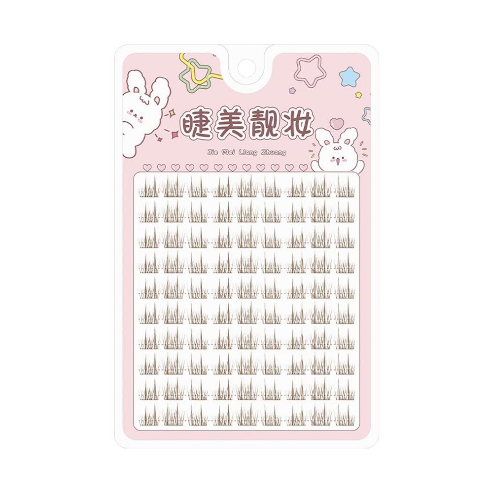 Natural Look Glue-free False Eyelashes Single Cluster Segmented Eyelashes  DIY Eyelash Extension