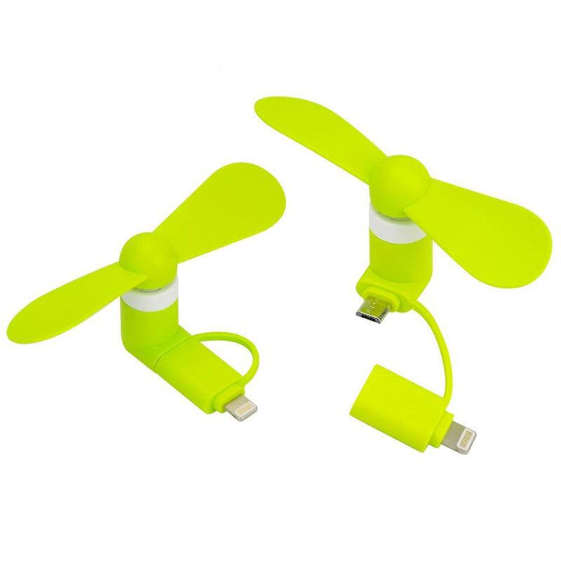 Mini 2 in 1 Portable Micro USB Fan
