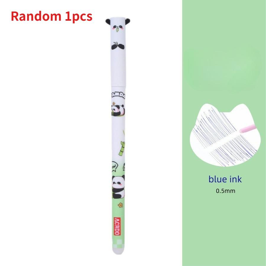 

Cartoon animal erasable pens, cat ballpoint pens, Mo Yi erasable pen, pencils, student stationery