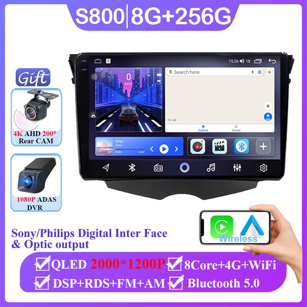 Android 14 Car For Hyundai Veloster FS 2011 - 2017 Auto Radio Stereo Multimedia Player GPS Navigation NO 2din Wireless Carplay