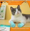 Cat foot anti-scratch and anti-bite cat headgear, bath and nail clipping handy gadget, injections, feeding medicine, beauty,