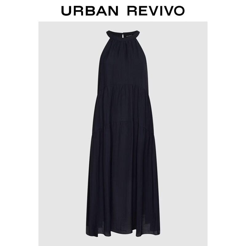 

UR Women s Elegant Pleated Sleeveless Dress L