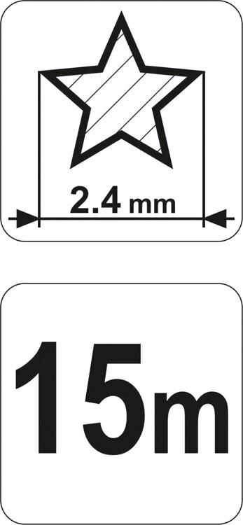 Star Cutting Line 2.4mm X 15m 89424 FLO