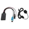 Car Stereo Bluetooth 5.0 Input Cable Audio Music Adapter with Microphone Replacement for KCE‑236B for Android