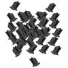 100Pcs Greenhouse Clamps Film Clips Black Garden Fixing Clip for 2mm To 5mm Steel Wire Garden Tool Accessories Shading Net Clips