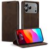 ERBORD Vintage Wallet Case for iPhone 17 Pro Max with Flip, Brown