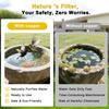 Coppers Cleaning Plate For Birdbaths Eliminates Frequent Maintenance Saves 120 Minutes Monthly