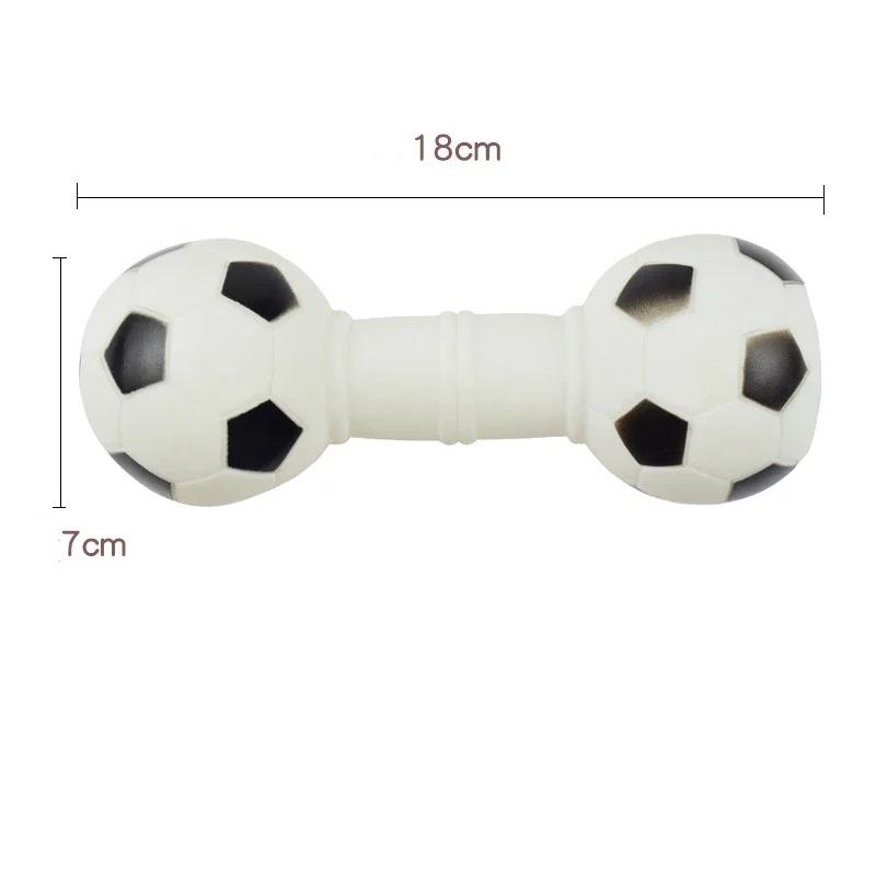 Dog Ball Toy Interactive Dog Toy Fun Giggle Sounds Football Basketball Shape Teeth Cleaning Bite Resistance Squeaky Dog Ball Toy