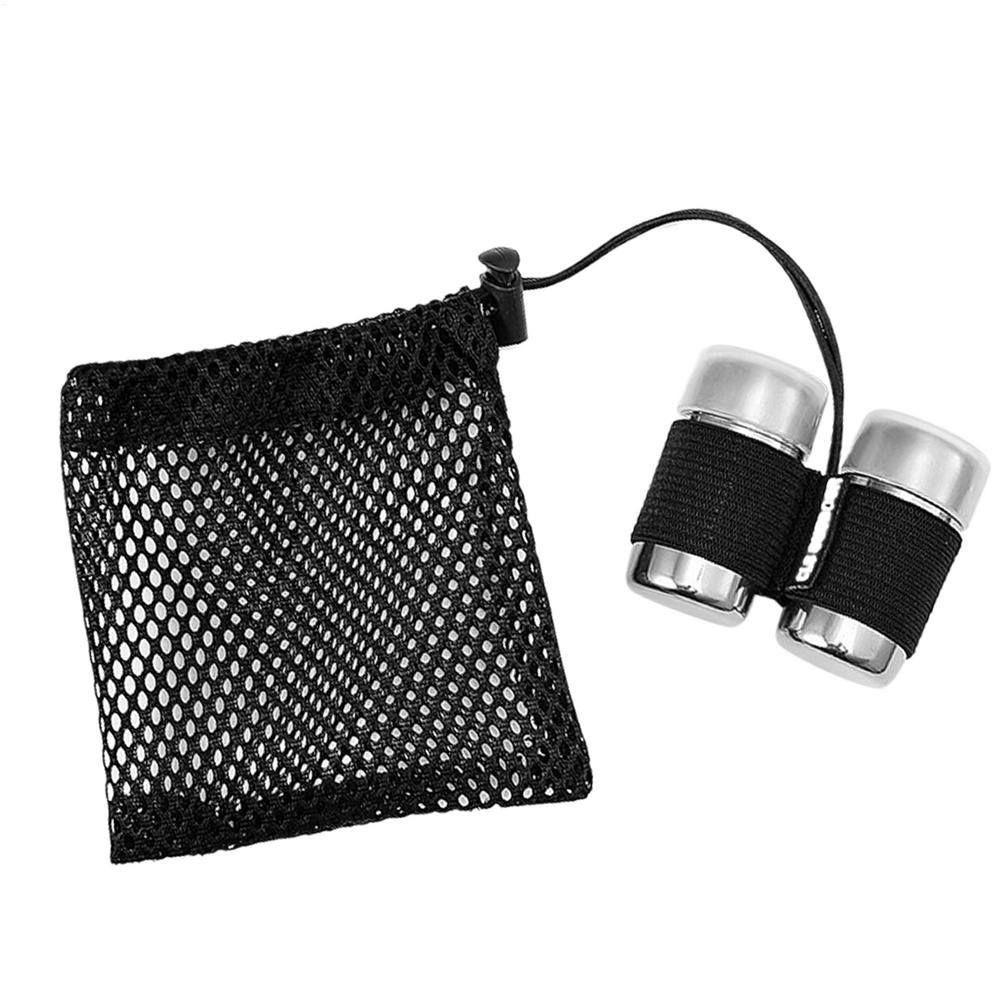 

Маленькая походная солонка 2 шт. Портативные емкости для соли и перца Нержавеющая сталь Бутылочки для специй с крышкой Для приготовления пищи на открытом воздухе